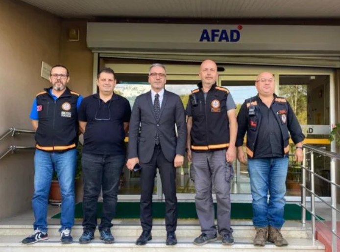 BAKTRAD GMYK Bartın AFAD Müdürüne Ziyaret