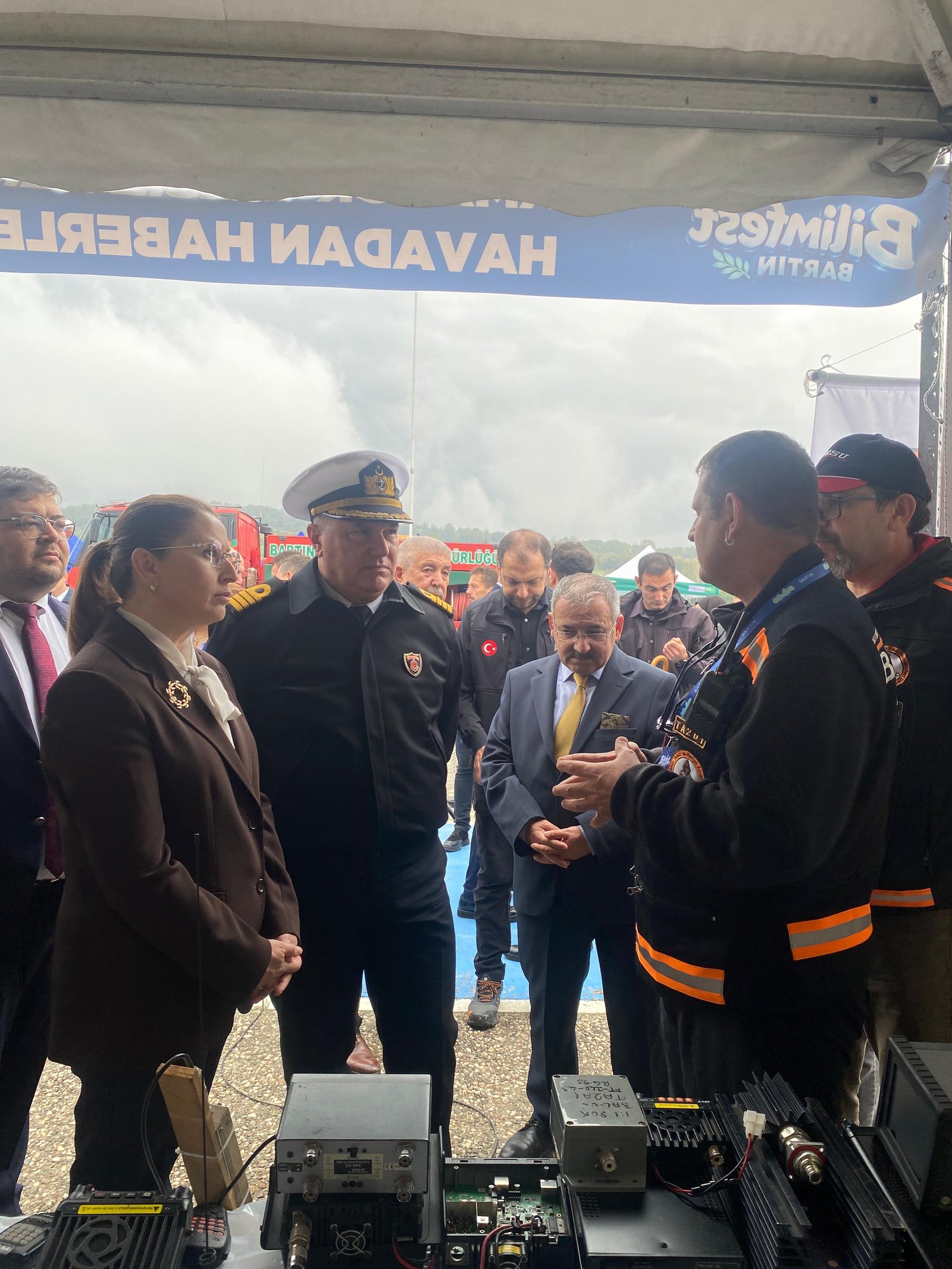 Davetli konuklar BAKTRAD standında