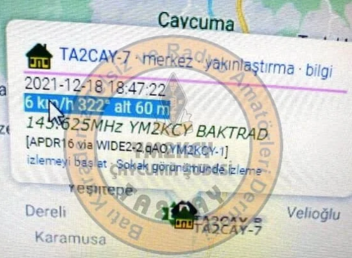 APRSdroid Programı +BAOFENG UV-82 ile APRS ÇALIŞMASI